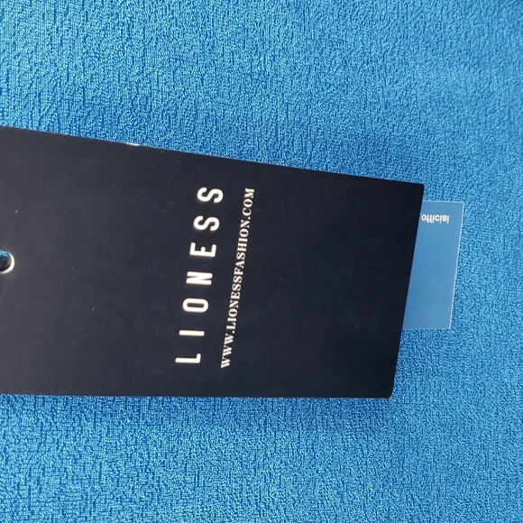 Lioness Blue Velvet Mini Dress - Picture 12 of 14